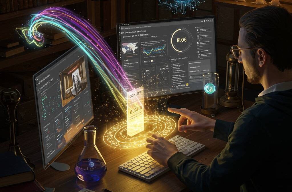 AI時代のコンテンツ錬金術：初心者でも実践できるブログアルケミストの極意