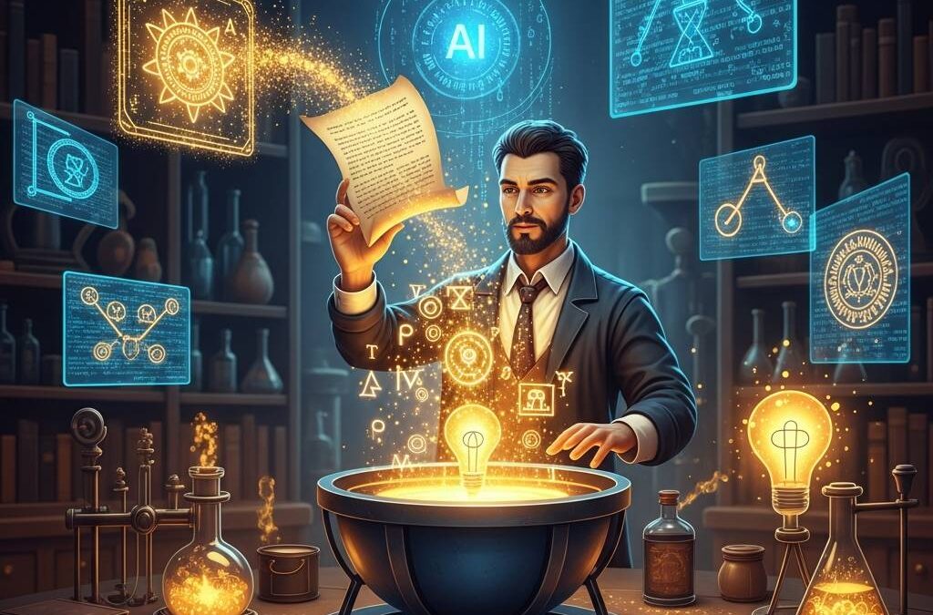 AI時代のブログ錬金術師：コンテンツアルケミストへの道